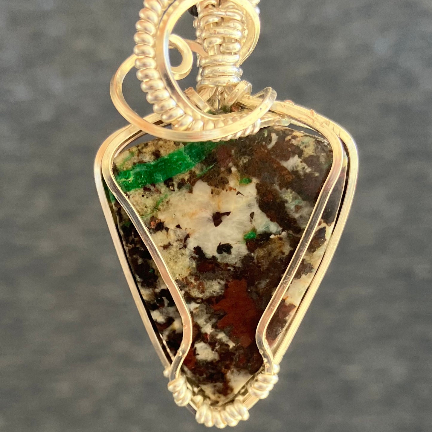 Colgante de Cuarzo-Jaspe