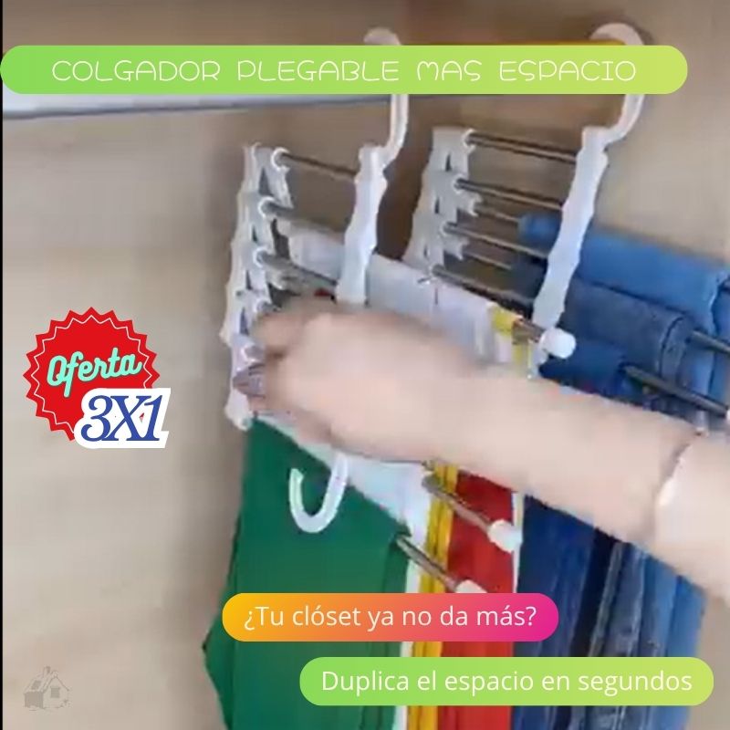 Colgador Plegable - 3x1