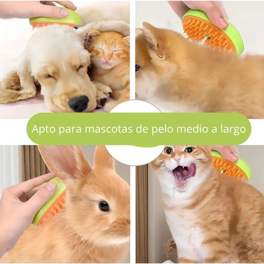 Cepillo Vaporizador para Mascotas