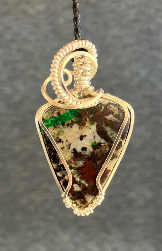 Colgante de Cuarzo-Jaspe